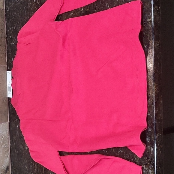 NWT Red Carolyn Taylor Mock Turtleneck size XS - Picture 7 of 7